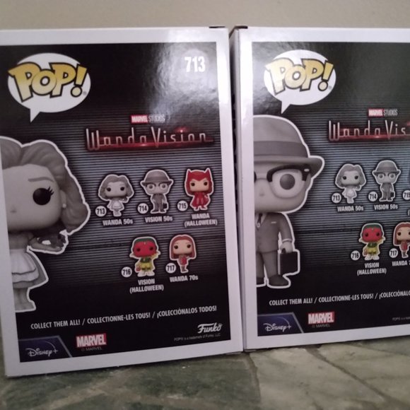 WandaVision 1950's Funko Pop set! - Picture 3 of 6